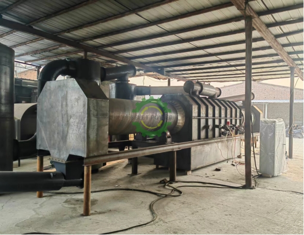 Horno de Carbonización de cáscara de Arroz/Biomasa/Madera